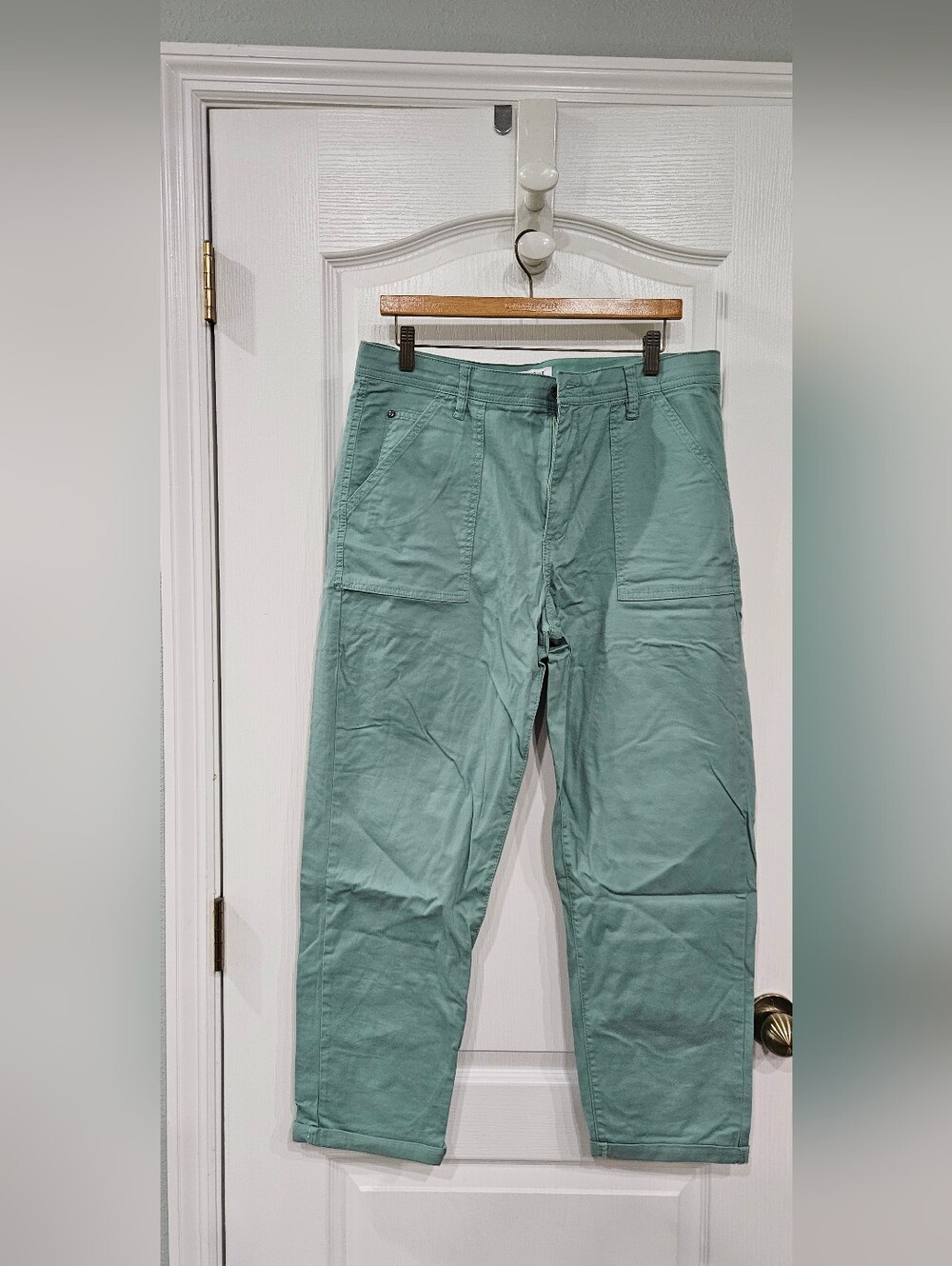 Women’s Sage Green Utility Trousers